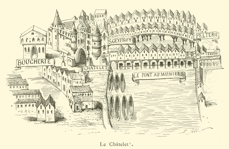 Le Chatelet (engraving) 作者 法语学校