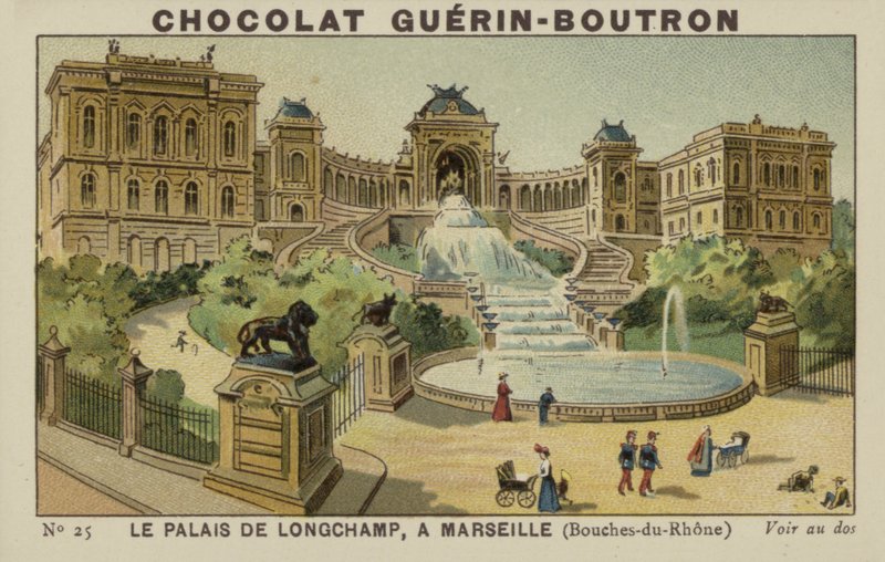 Palais de Longchamp，马赛，Bouches-du-Rhone 作者 法语学校