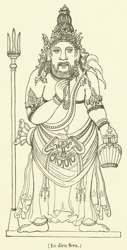 湿婆神（雕刻） 作者 法语学校