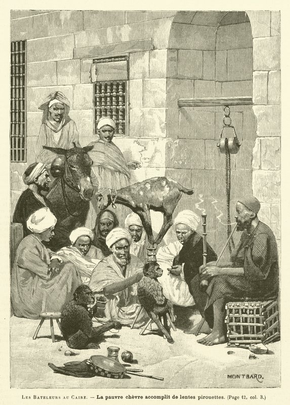 Les Bateleurs Au Caire (engraving) 作者 法语学校