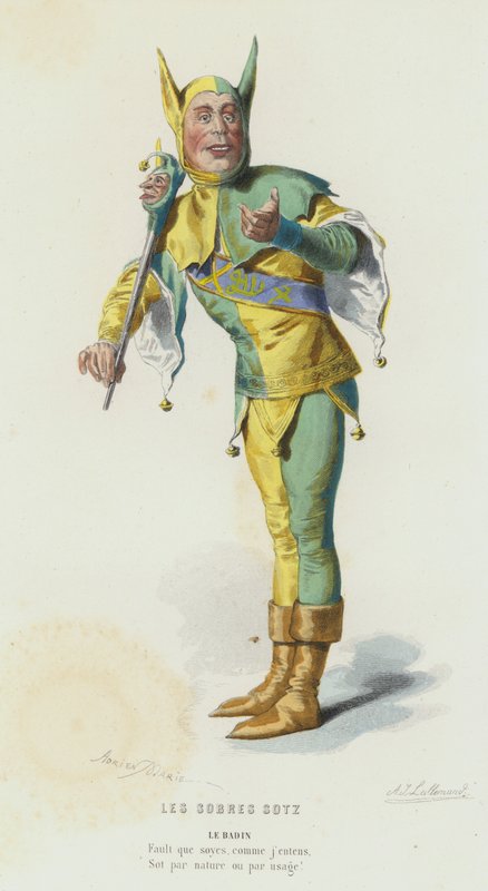 Les Sobres Sotz（彩色雕刻） 作者 法语学校