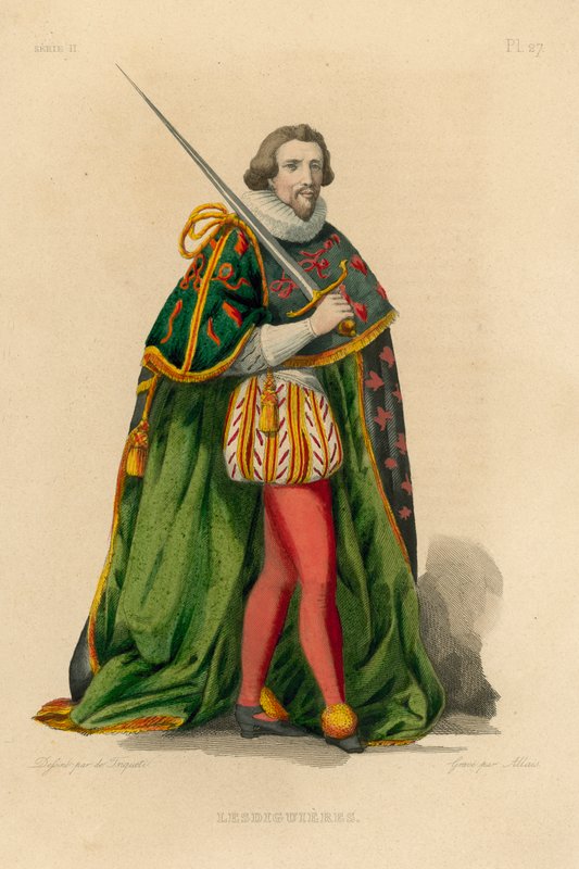 Lesdiguieres (coloured engraving) 作者 法语学校