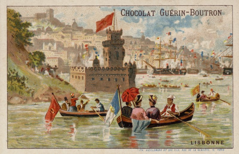 Lisbon (chromolitho) 作者 法语学校