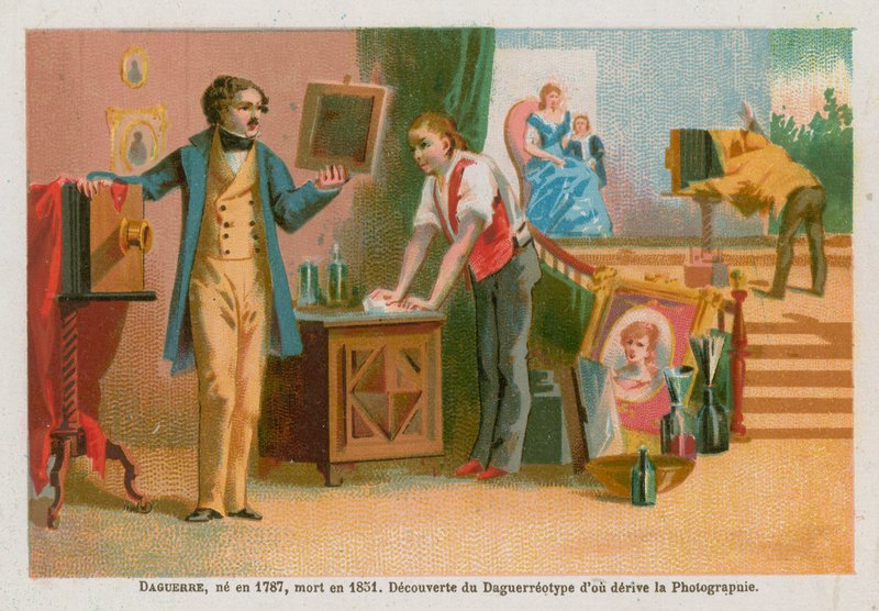 Louis Daguerre，19世纪法国摄影先驱 作者 法语学校