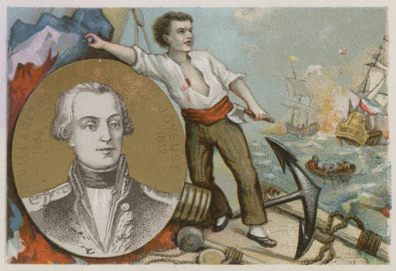 Louis Thomas Villaret de Joyeuse，法国海军上将 作者 法语学校