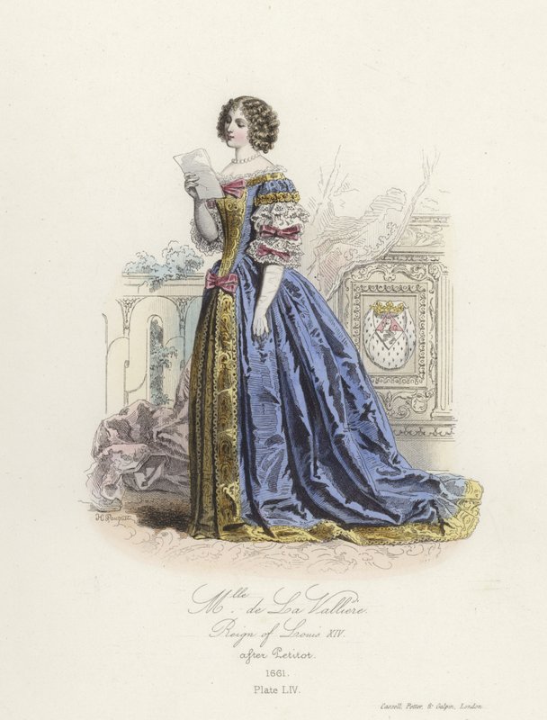 Louise de la Valliere，法国路易十四的情妇 作者 法语学校