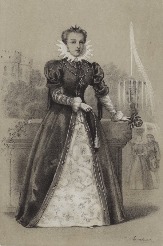 Marguerite DYork, Margaret Of York (engraving) 作者 法语学校