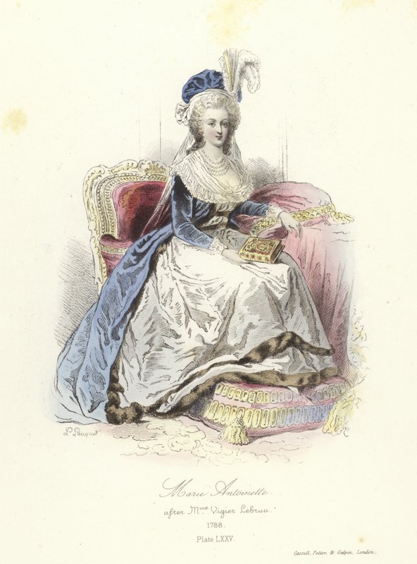 Marie Antoinette，法国路易十六女王陛下 作者 法语学校