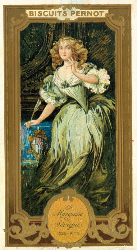 Marquise de Sevigne，法国作家（chromolitho） 作者 法语学校
