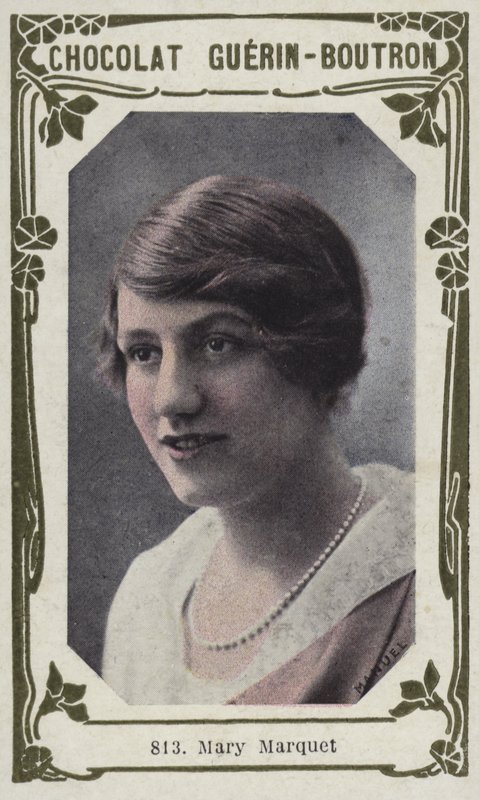 Mary Marquet（彩色照片） 作者 法语学校