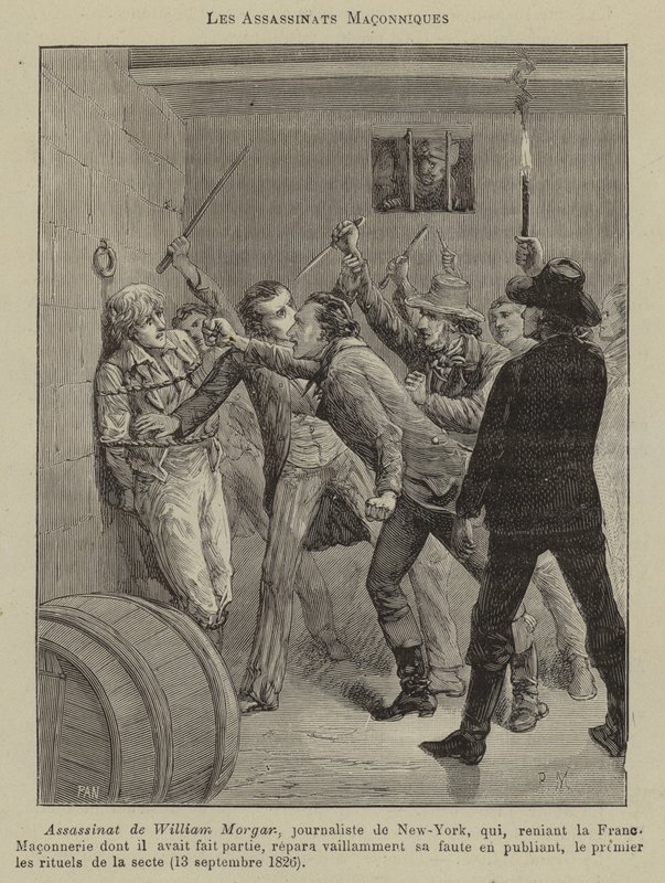 Masonic assassinations (engraving) 作者 法语学校