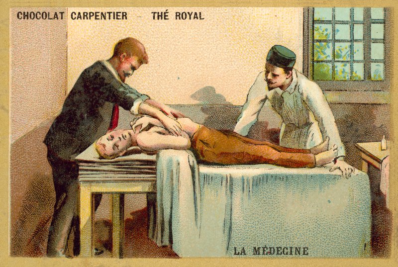Medicine (chromolitho) 作者 法语学校