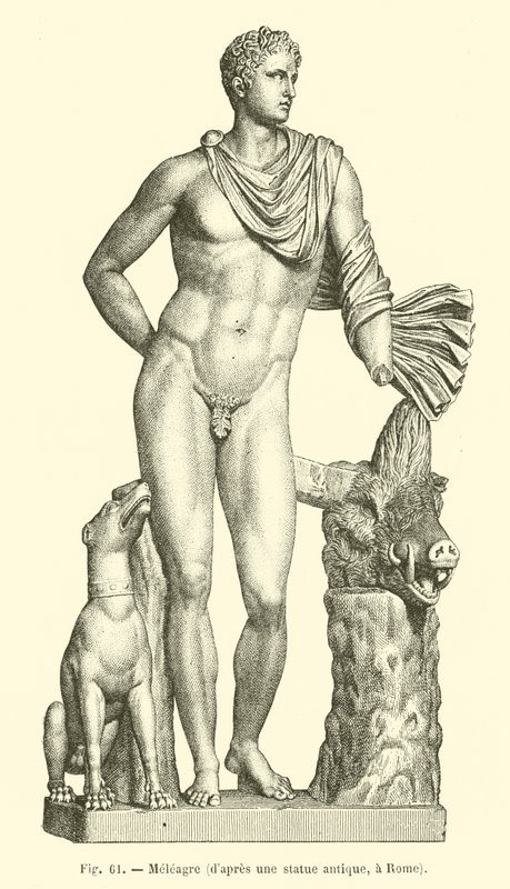 Meleagre (engraving) 作者 法语学校