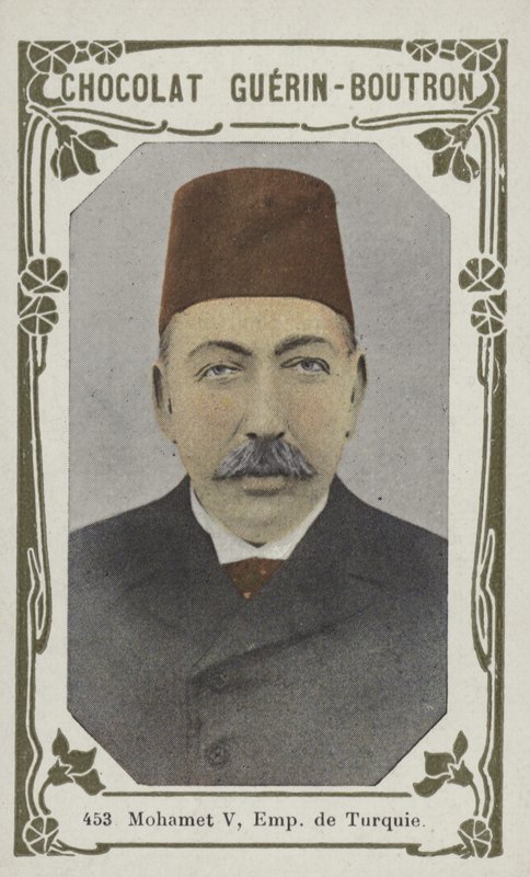 Mohamet V，土耳其皇帝（彩色照片） 作者 法语学校