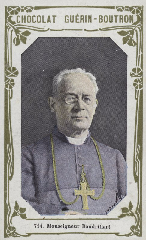 Monseigneur Baudrillart（彩色照片） 作者 法语学校