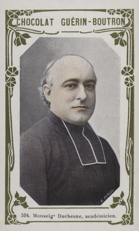 Monseigneur Duchesne，院士（彩色照片） 作者 法语学校