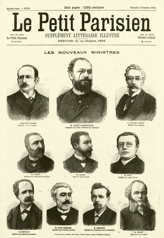 New ministers of the French Government (engraving) 作者 法语学校