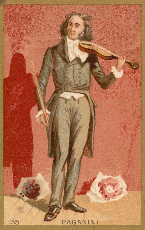 Niccolo Paganini，意大利小提琴家兼作曲家 作者 法语学校