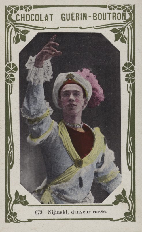 Nijinsky，俄罗斯舞者（彩色照片） 作者 法语学校