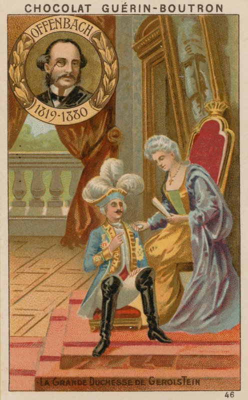 奥芬巴赫，La Grande Duchesse de Gerolstein 作者 法语学校