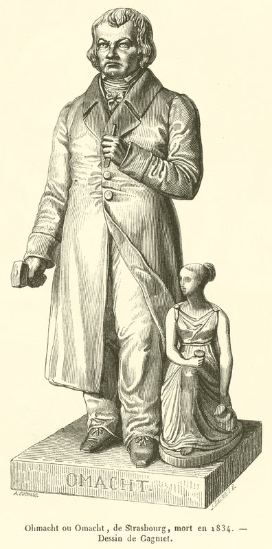 Ohmacht ou Omacht, de Strasbourg, mort en 1834 (engraving) 作者 法语学校