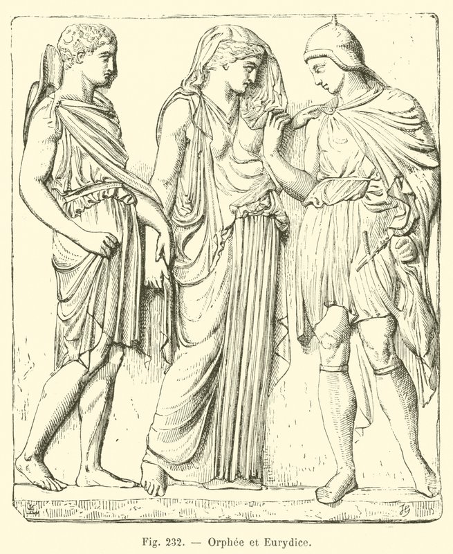 Orphee et Eurydice (雕刻) 作者 法语学校