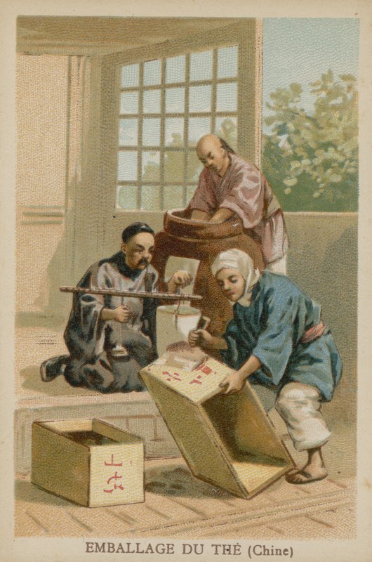 包装茶（中国） 作者 法语学校