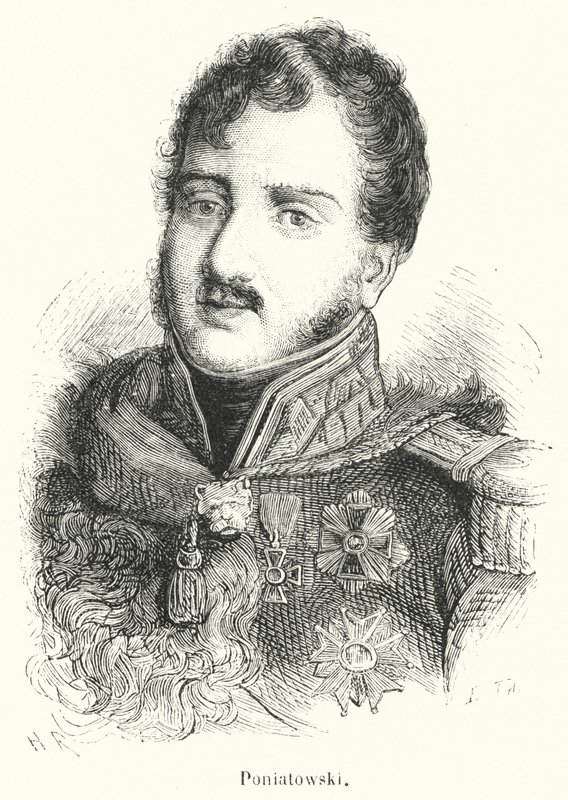 Paniatowski (engraving) 作者 法语学校