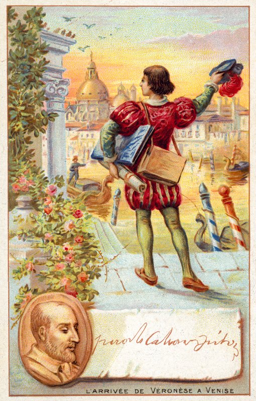 Paolo Veronese arriving in Venice 作者 法语学校