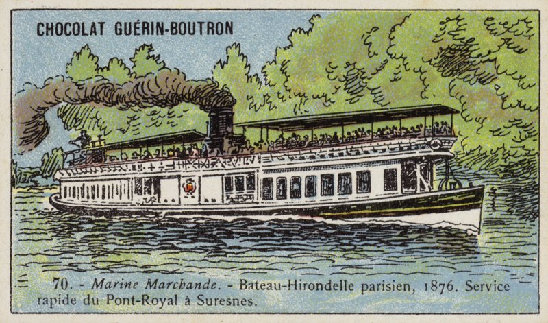 Parisian bateau-hirondelle 作者 法语学校