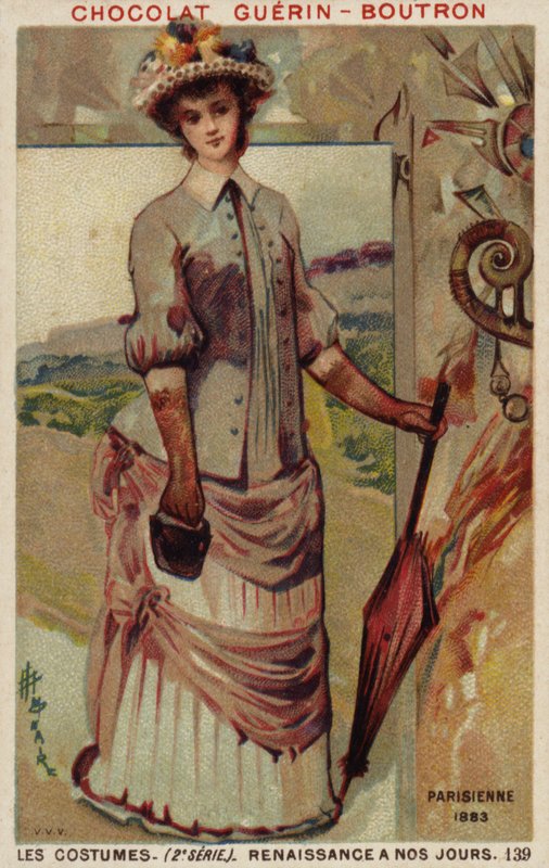 巴黎时装，1883年 作者 法语学校