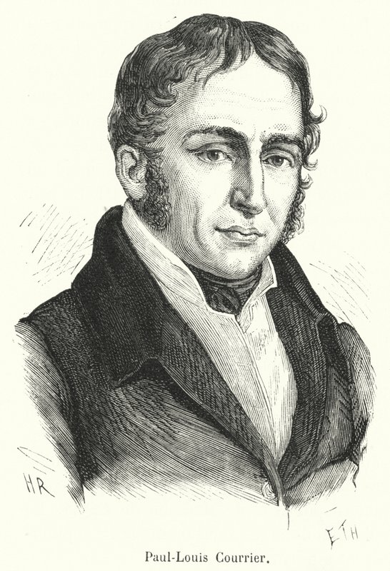 Paul-Louis Courrier 作者 法语学校