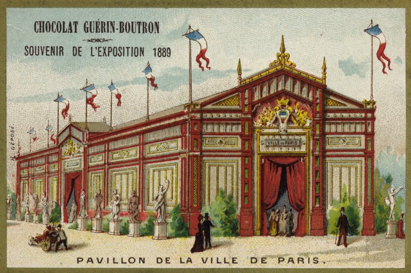 Pavilion of the City of Paris (chromolitho) 作者 法语学校