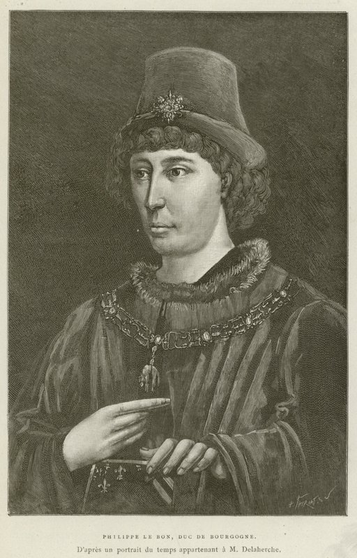 Philippe Le Bon, Duc De Bourgogne (engraving) 作者 法语学校