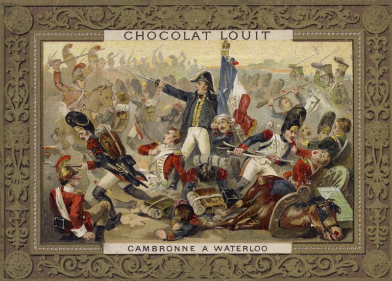 1815年滑铁卢战役中的法国将军Pierre Cambronne 作者 法语学校