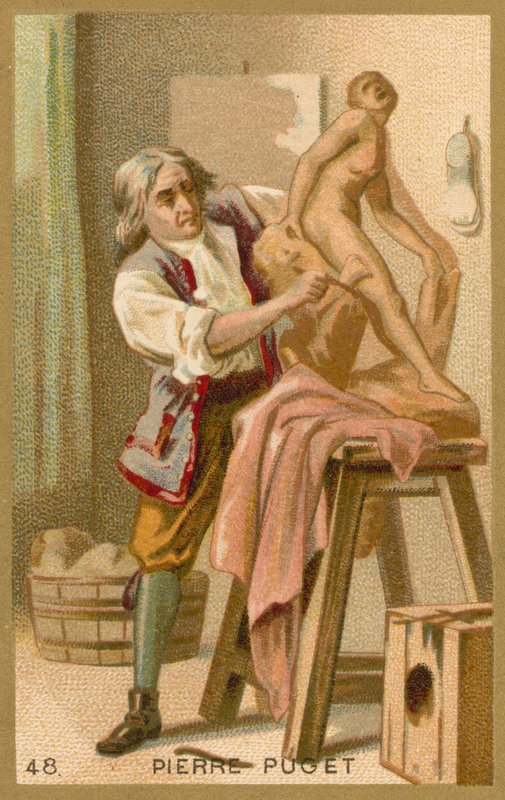 Pierre Paul Puget，法国艺术家 作者 法语学校