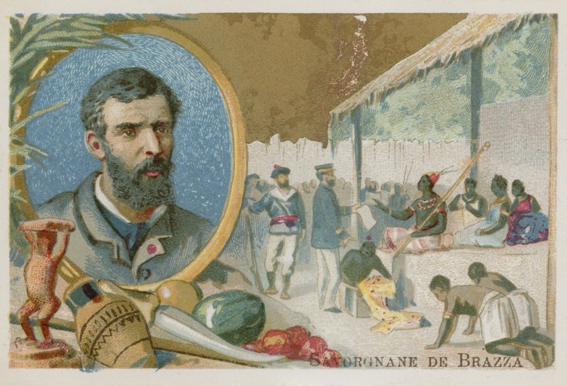 Pierre Savorgnan de Brazza，出生于意大利的法国探险家 作者 法语学校