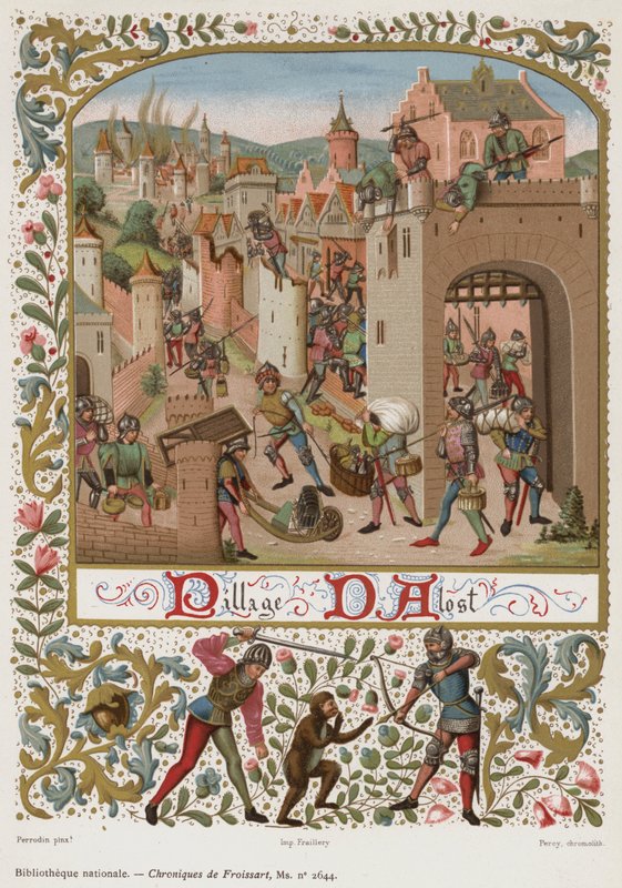 掠夺失落者（chromolitho） 作者 法语学校