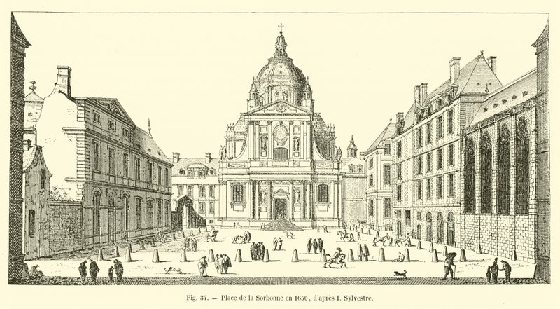 I Lylvester于1650年安排了索拉邦广场（Place de la Sorbonne） 作者 法语学校