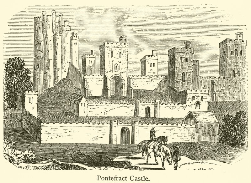 Pontefract Castle (engraving) 作者 法语学校