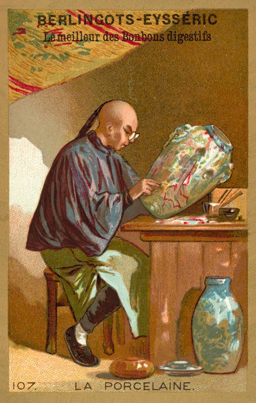 Porcelain (chromolitho) 作者 法语学校