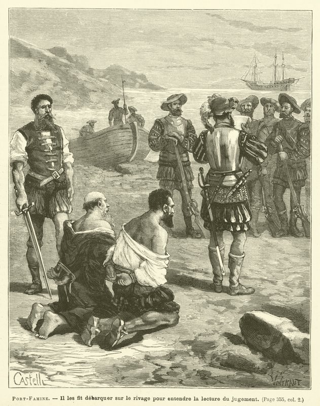 Port-Famine (engraving) 作者 法语学校
