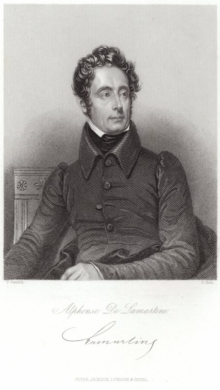 Alphonse de Lamartine画象 作者 法语学校
