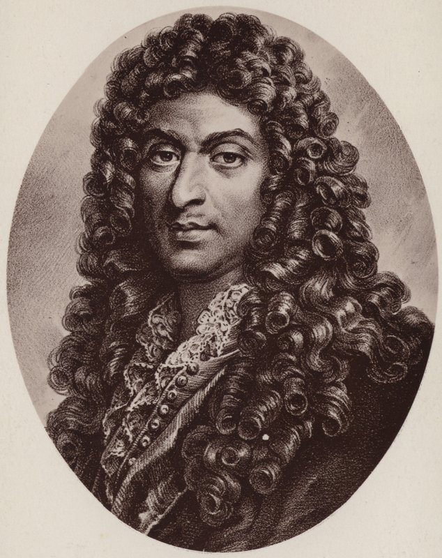 Jean-Baptiste Lulli的肖像 作者 法语学校