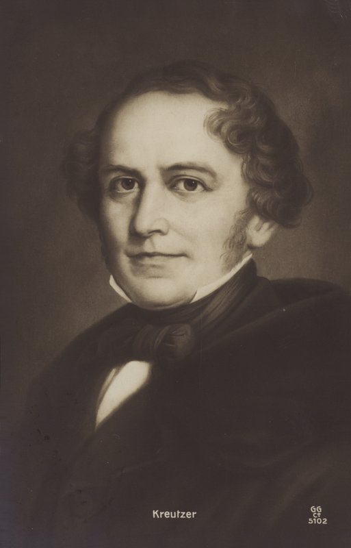 Rodolphe Kreutzer的肖像 作者 法语学校