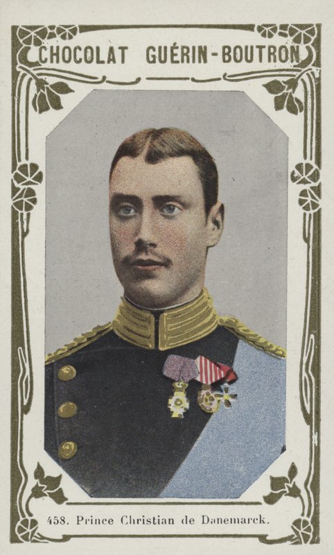 Prince Christian de Danemarck（彩色照片） 作者 法语学校