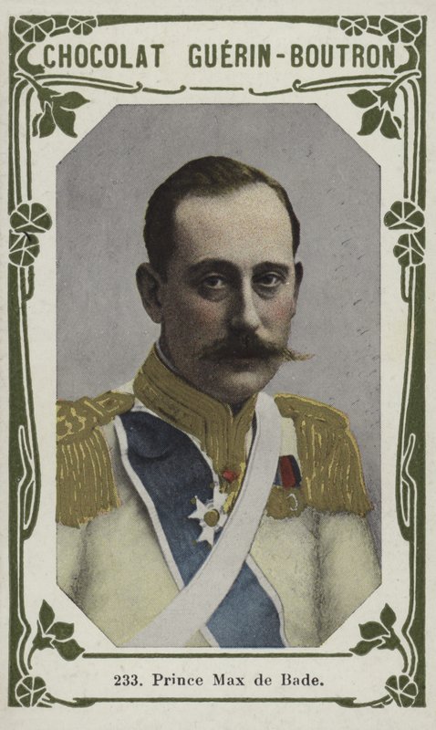 Prince Max de Bade（彩色照片） 作者 法语学校