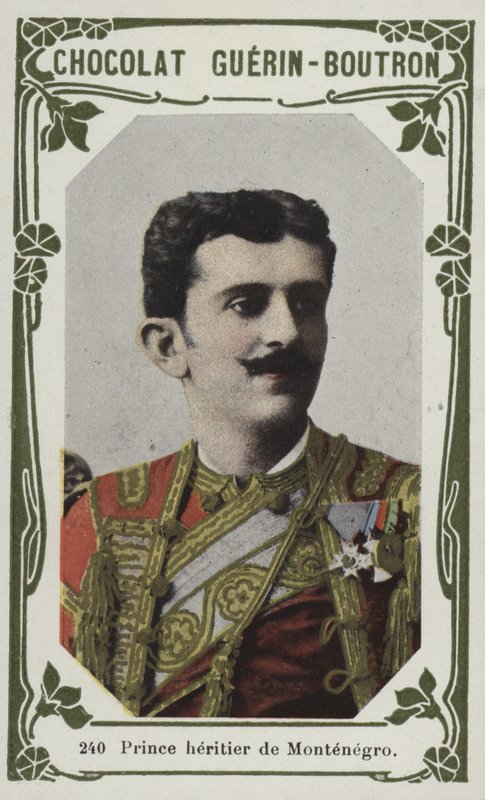 Prince heritier de Montenegro（彩色照片） 作者 法语学校