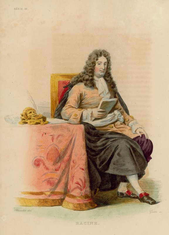Racine (coloured engraving) 作者 法语学校