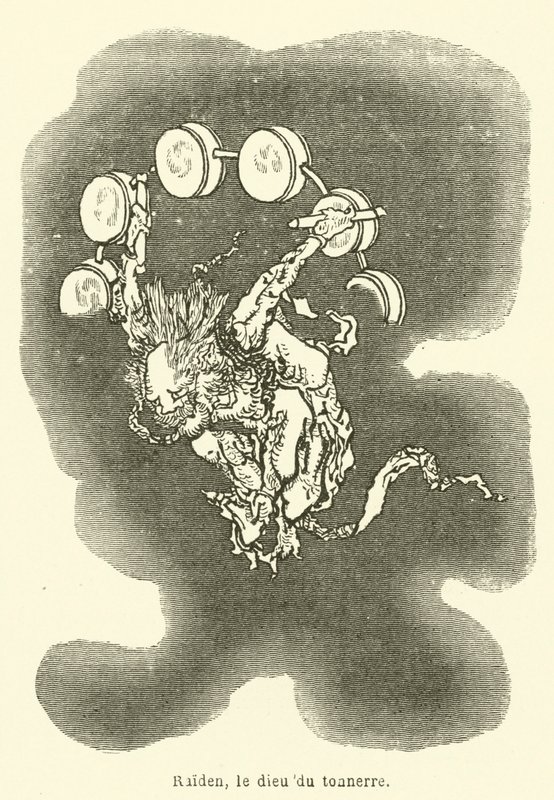 雷电之神(雕刻) 作者 法语学校